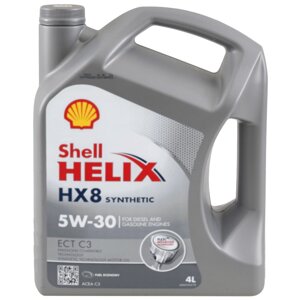 Масло моторное SHELL Helix HX8 ECT 5W-30 C3, 4 л