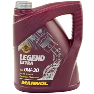 Масло моторное MANNOL 7919 Legend Extra C2/C3 0W-30, 5 л