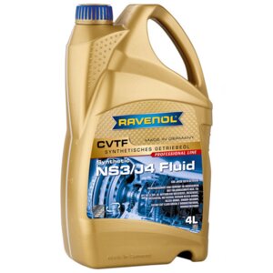 Жидкость вариатора RAVENOL CVT Fluid NS-3 / J4 Fluid, 4 л