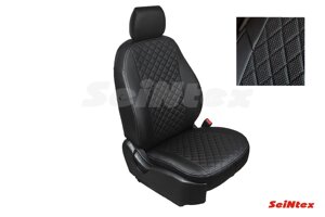 Чехлы из экокожи Ромб для Subaru Forester III 2008-2012