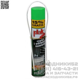 Очиститель кондиционера пенный с трубочкой PLAK Мята, 500 мл