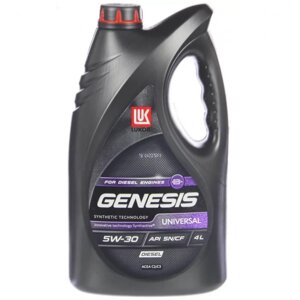 Масло моторное ЛУКОЙЛ Genesis Universal Diesel 5W-30 C2/C3, 4 л