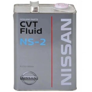 Жидкость вариатора NiSSAN CVT Fluid NS-2, 4 л / KLE52-00004