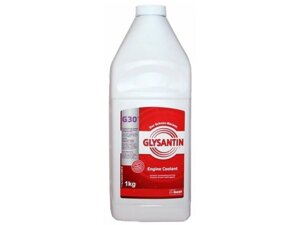 Антифриз красно-фиолетовый готовый GLYSANTiN G30, 1 кг