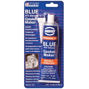 Герметик силиконовый синий ABRO RTV Silicone, 85 гр