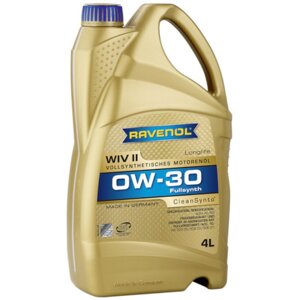 Моторное масло RAVENOL WIV II 0W-30 A5/B5, 4 л