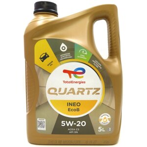 Масло моторное TOTAL Quartz ineo EcoB 5W-20, 5 л