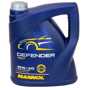 Масло моторное MANNOL 7507 Defender 10W-40 A3/B4, 4 л