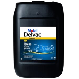 Масло моторное MOBiL Delvac Modern Sup Def V4 MX 15W-40, 20 л