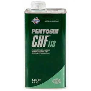 Жидкость ГУР зеленая FUCHS Pentosin CHF 11 S, 1 л