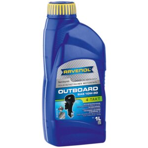 Масло моторное RAVENOL Outboardoel 4T 10W-30, 1 л