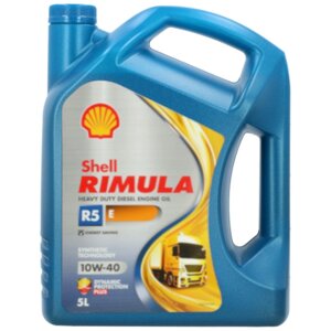 Масло моторное SHELL Rimula R5 E 10W-40 Ci-4, 5 л