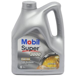 Масло моторное MOBiL Super 3000 X1 5W-40, 4 л