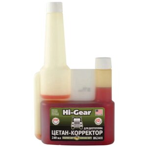 Цетан-корректор для ДТ Hi-GEAR с SMT2, 240 мл