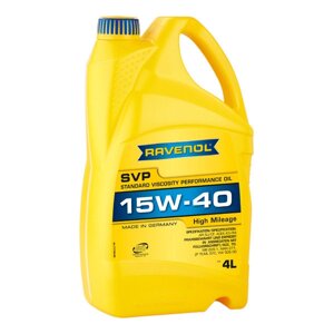 Моторное масло RAVENOL SVP 15W-40 для автомобилей с большим пробегом