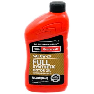 Масло моторное FORD Motorcraft Full Synthetic 0W-20, 946 мл / XO-0W20-QFS