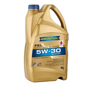 Моторное масло RAVENOL FEL 5W-30 С2, 4 л