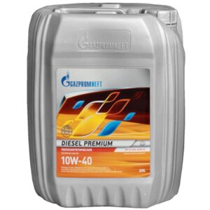 Масло моторное GAZPROMNEFT Diesel Premium 10W-40 Ci-4/SL, 20 л