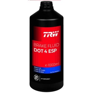 Жидкость тормозная TRW Brake Fluid DOT-4 ESP, 1 л