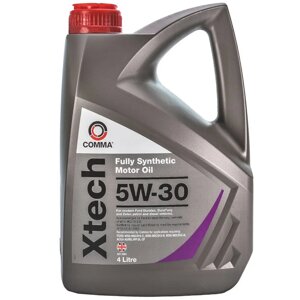 Масло моторное COMMA Xtech FS Motor Oil 5W-30 A5/B5, 4 л