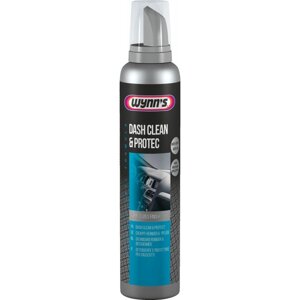 Полироль пластика пенная Wynns Dash Clean&Protect, аэрозоль 300 мл 1/6