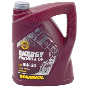 Масло моторное MANNOL 7917 Energy Formula C4 5W-30, 5 л