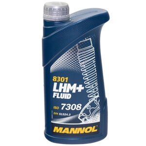 Жидкость гидравлическая MANNOL LHM+ Fluid, 1 л
