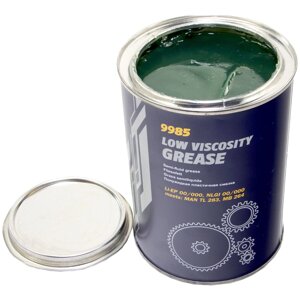 Cмазка центральная MANNOL 9985 Li-EP 00/000 Low Viscosity Grease, 900 гр