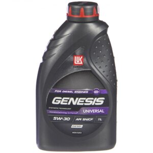 Масло моторное ЛУКОЙЛ Genesis Universal Diesel 5W-30 C2/C3, 1 л