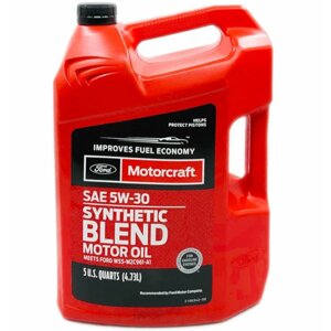 Масло моторное FORD Motorcraft Synthetic Blended 5W-30, 4.73 л / XO-5W30-5Q3SP