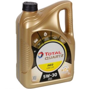 Масло моторное TOTAL Quartz ineo Long-Life 5W-30, 5 л