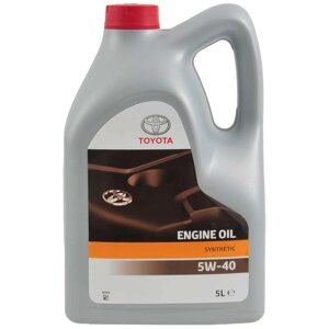 Масло моторное TOYOTA Engine Oil 5W-40 A3/B4, 5 л / 08880-80375-GO