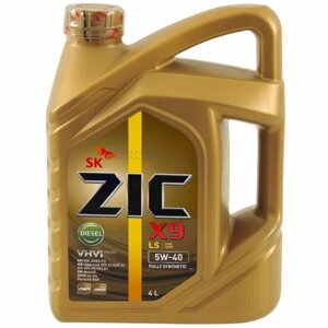 Масло моторное ZiC X9 LS Diesel 5W-40 Fully Synthetic, 4 л