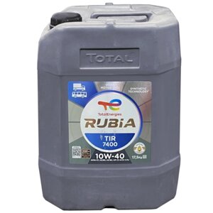 Масло моторное TOTAL Rubia TiR 7400 (Polytrafic) 10W-40 Ci-4, 20 л