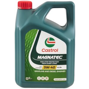 Масло моторное CASTROl Magnatec 5W-40 A3/B4, 4 л