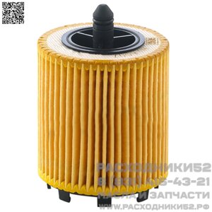 Фильтр масляный картридж MANN Oil Filter HU 6007 x