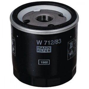 Фильтр масляный MANN Oil Filter W 712/83