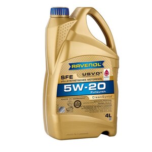 Масло моторное RAVENOL Super Fuel Economy SFE 5W-20, 5 л