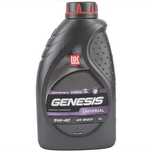 Масло моторное ЛУКОЙЛ Genesis Universal 5W-40 A3/B4, 1 л