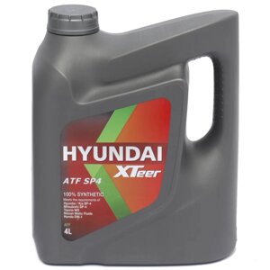 Жидкость трансмиссионная HYUNDAI XTeer ATF SP4, 4 л