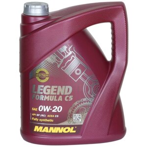 Масло моторное MANNOL 7921 Legend Formula C5 0W-20, 5 л