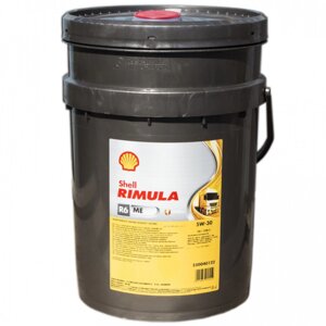 Масло моторное SHELL Rimula R6 ME 5W-30 E4/7, 20 л