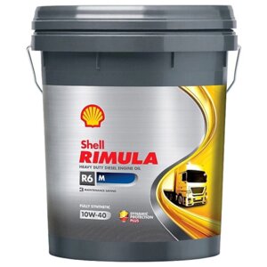 Масло моторное SHELL Rimula R6 MS 10W-40 E4/E7, 20 л