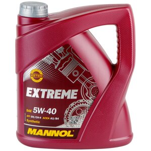 Масло моторное MANNOL 7915 Extreme 5W-40 SN/CH-4, 4 л