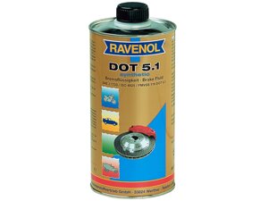 Жидкость тормозная RAVENOL Brake Fluid DOT-5.1, 1 л