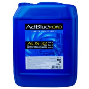 Водный раствор мочевины AdBlue AUS-32 DEF NORD, 20 л