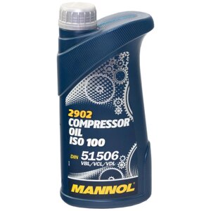 Масло компрессорное MANNOL 2902 Compressor Oil ISO 100, 1 л