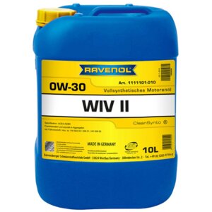 Моторное масло RAVENOL WIV II 0W-30 A5/B5, 10 л