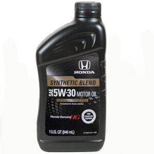 Масло моторное HONDA Motor Oil SP/GF-6 5W-30, 946 мл / 0879-89134