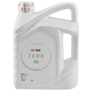 Масло моторное ZiC ZERO 30 0W-30 PAO Fully Synthetic, 4 л